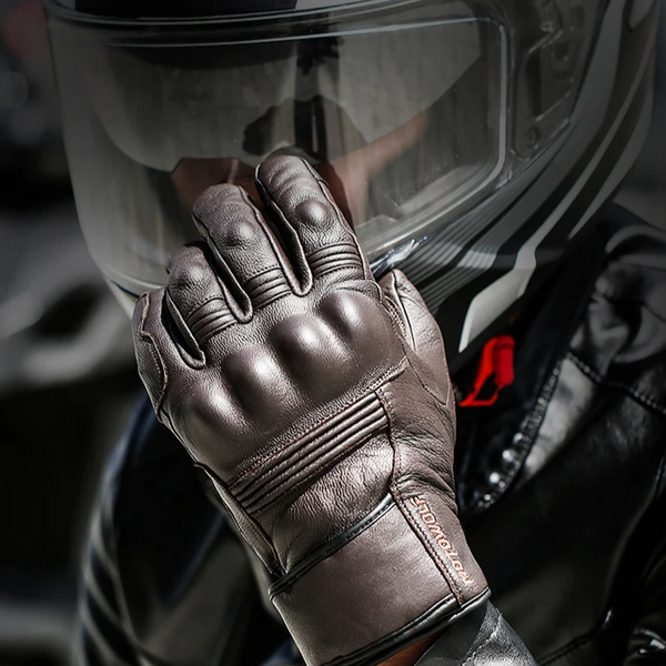 Gants de moto en cuir