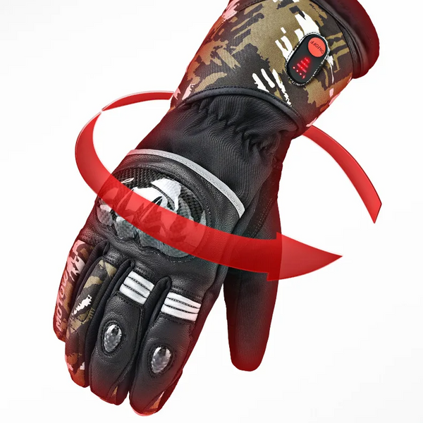 Gants chauffants pour moto homologués