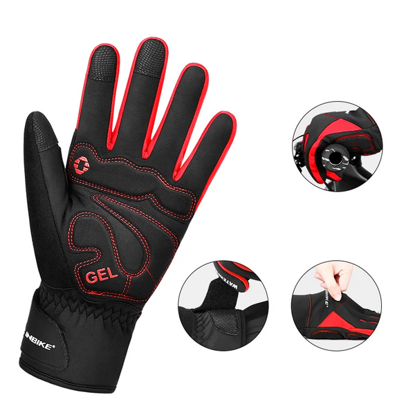 Gants chauffants pour vélo homme