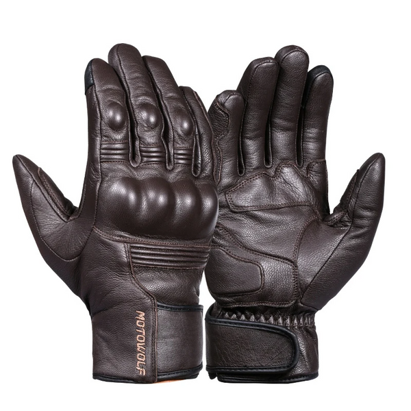 Gants de moto en cuir