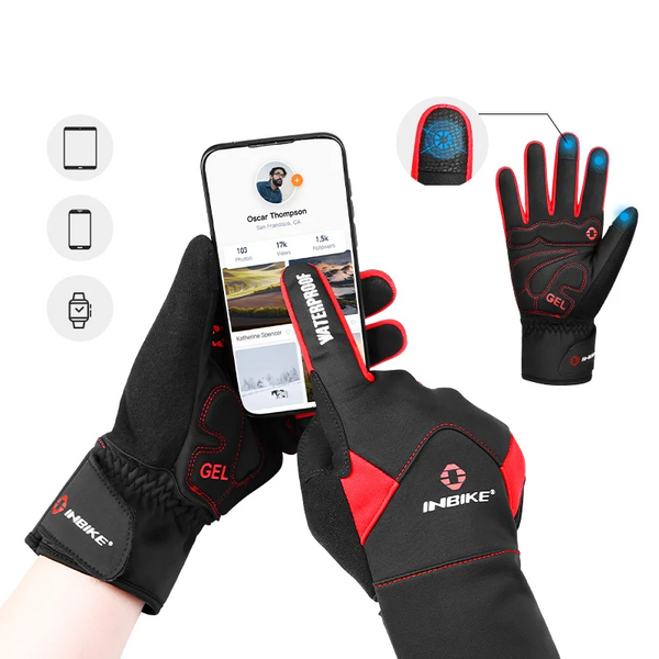 Gants hiver velo route