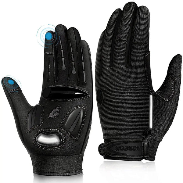 Gants vtt avec protection aux articulations