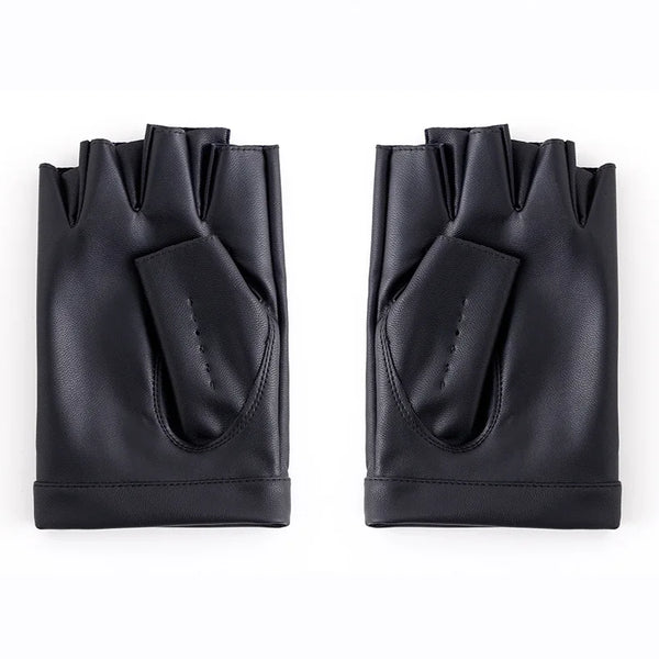 Gants mitaines en cuir pour homme