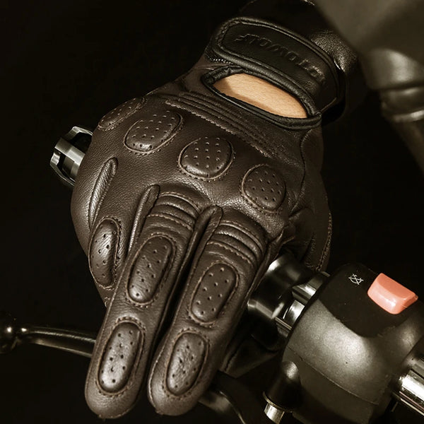 Gants de moto vintage