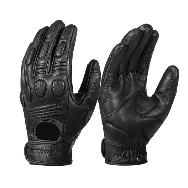 Gants de moto vintage