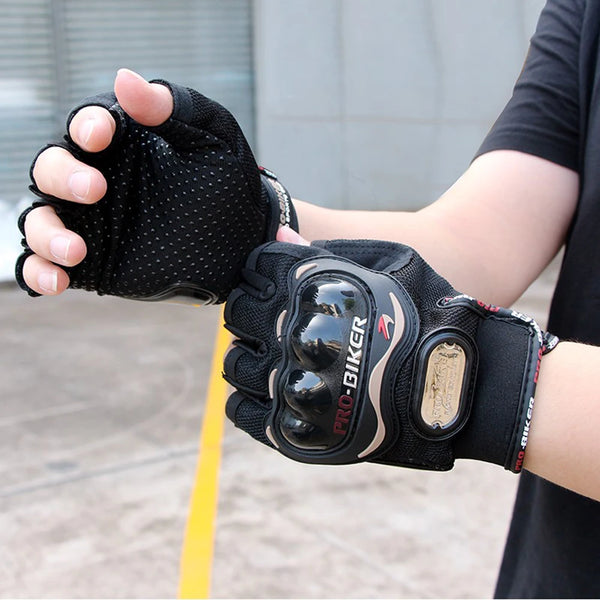 Gants de moto mitaine