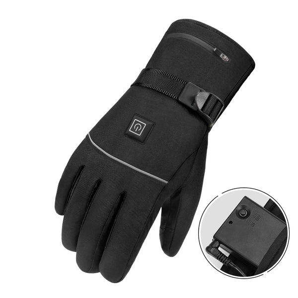 Gants chauffants pour vélo rechargeables