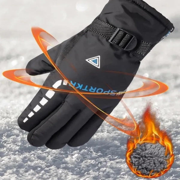 Gants vélo hiver température negative