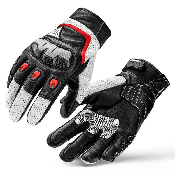 Gants de scooter en cuir