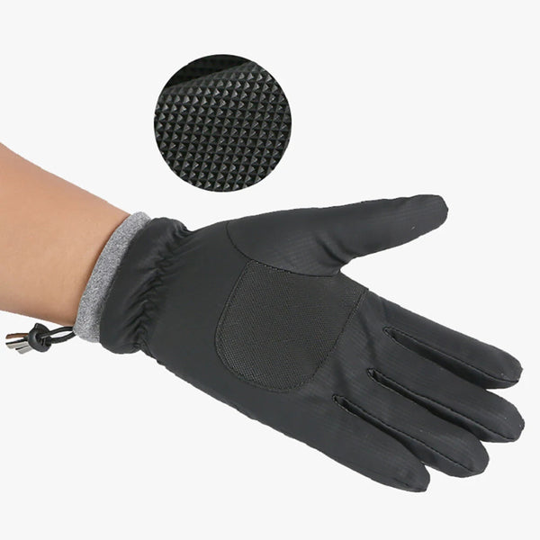 Gants chauffants pour vélo aggripants