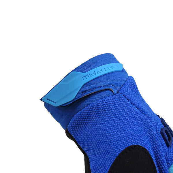 Gants moto cross bleu