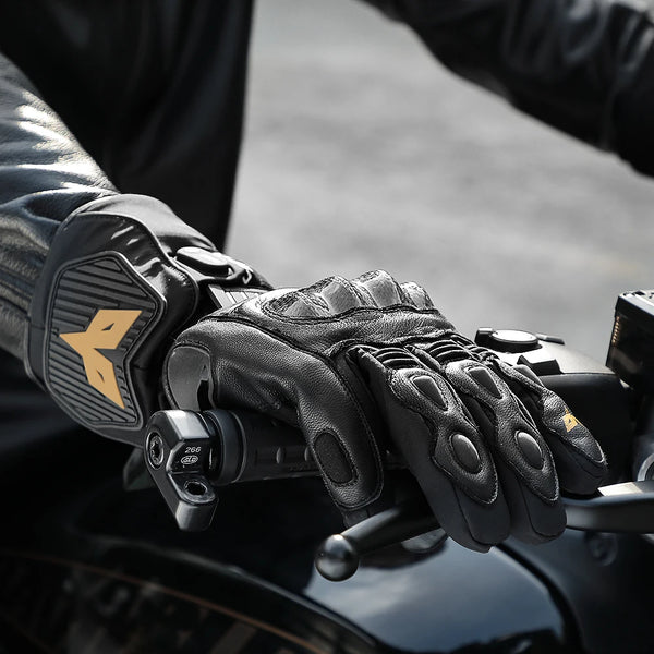 Gants chauffants pour moto