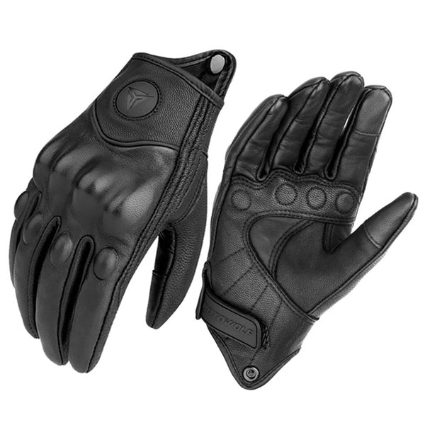 Gants de moto en cuir