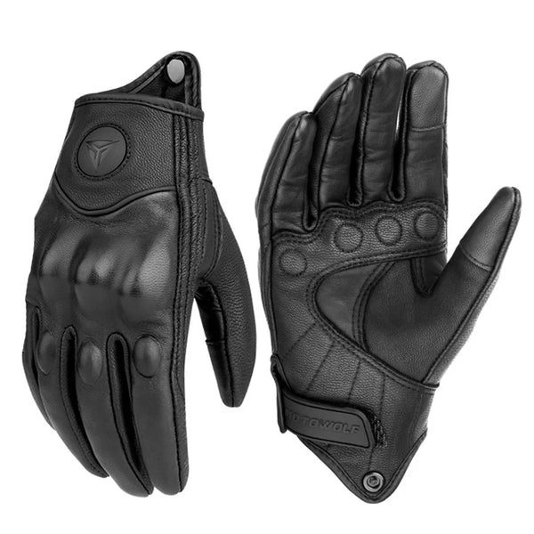 Gants de moto en cuir