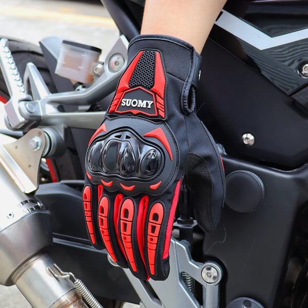 Gants chauffants pour moto homme