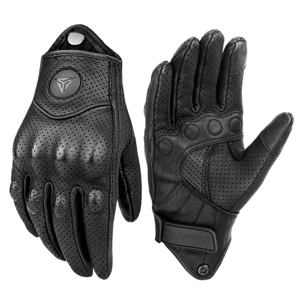 Gants de moto en cuir