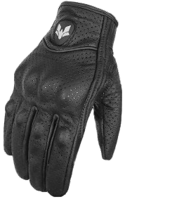 Gants de moto d'été en cuir