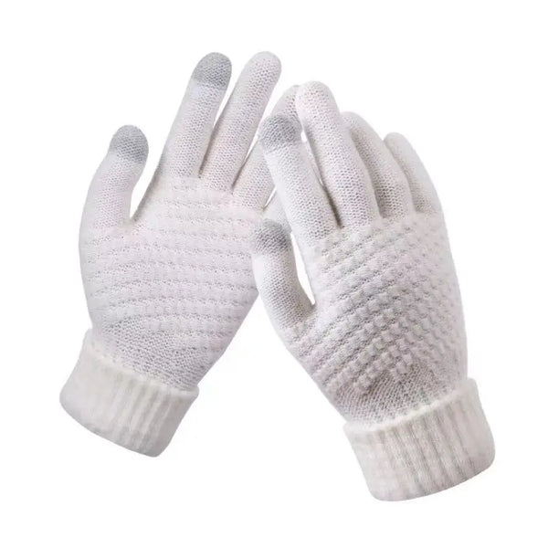 Gants hiver laine vélo