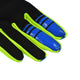 Gants moto cross bleu