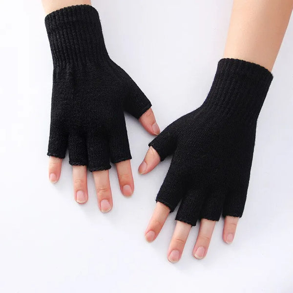 Gants sans doigts chauds et durables