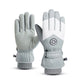 Gants ski femme doublés de polaire ici sur fond blanc.